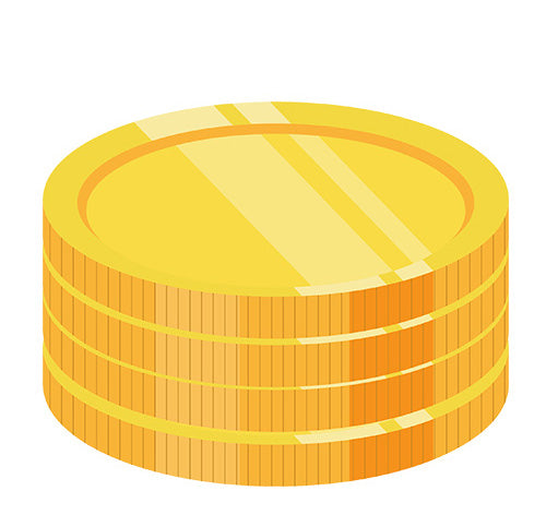 medium stack of coins