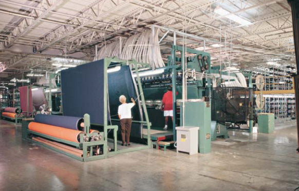 Carpet Manufacturer Cuts 95% of Scrap Losses with Simplicity Self lubricating Bearing Solution