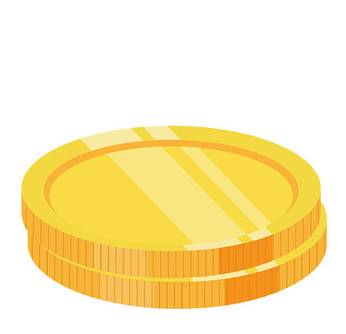 small stack of coins = price of linear bearings from EconoGlide
