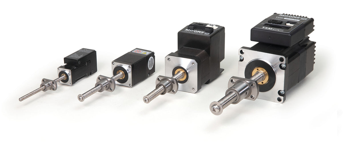 TSM Series integrated step-servo ball screw actuators