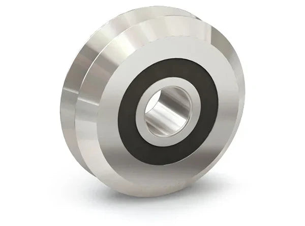 V-Guide Double-Sealed Stainless Steel V-Wheel VWSSXD4 Size 4 - Diameter: 60mm