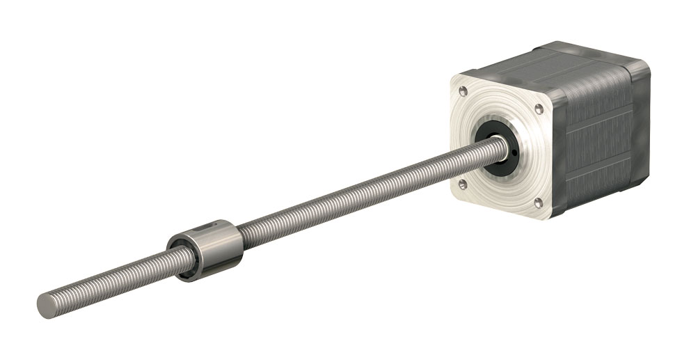 Miniature Metric Ball Screw Linear Actuator with NEMA11 Motor - BSR0601AXRU-0250-CSN-111-NNN-N