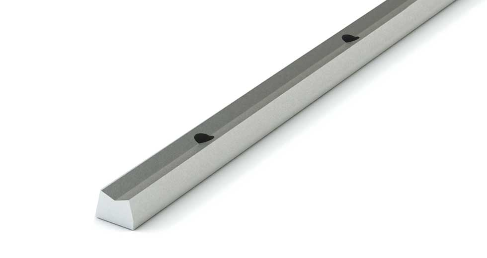 Linear Shaft - LSR08PD-024.000-SL 1/2" 1060 CS Steel Inch Low Linear Support Rail Length: 024.000" Type: Specified Length