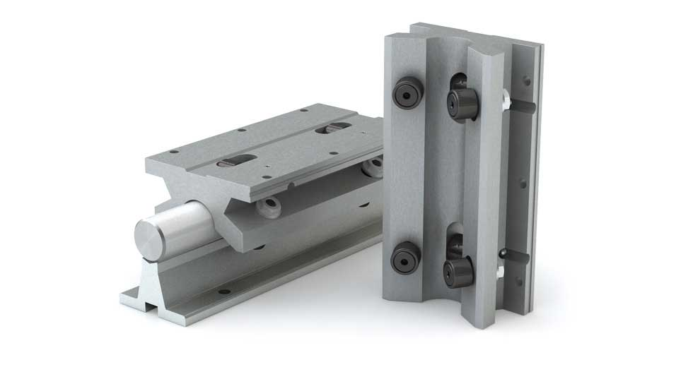 TWN-12-OPN 3/4" Twin Roller Pillow Block Bearing Inch